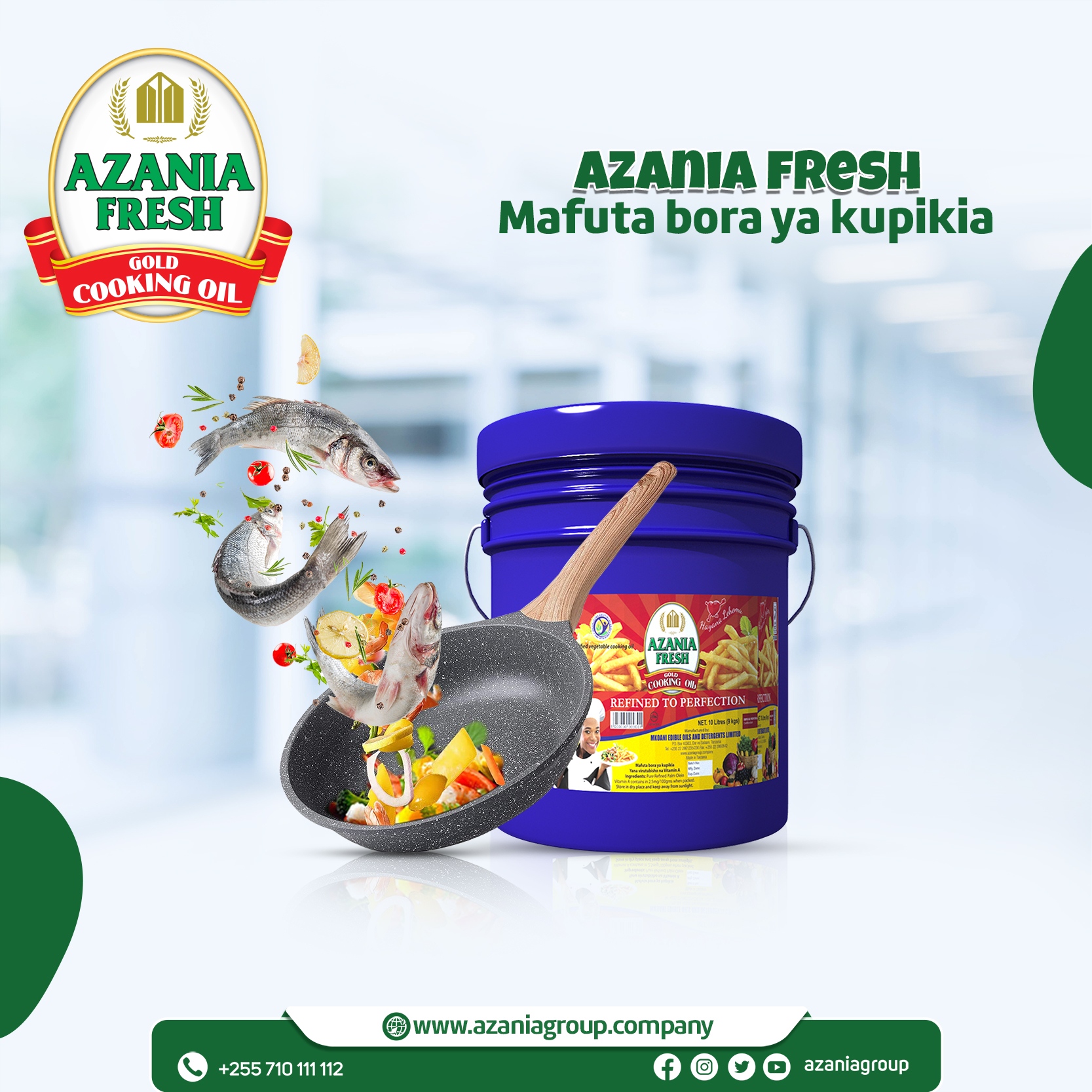 Azania Fresh Mafuta Bora Ya Kupikia Azania Group